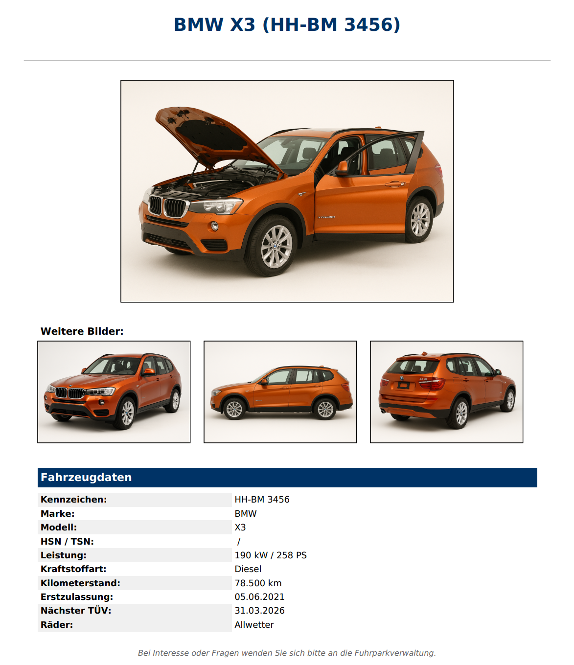 PDF-Flyer Export